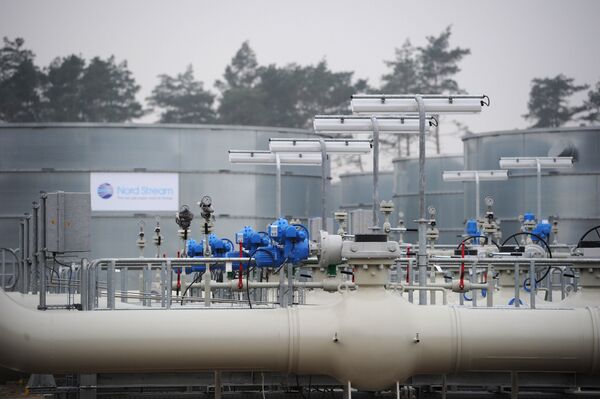 Открытие газопровода Северный поток в Германии