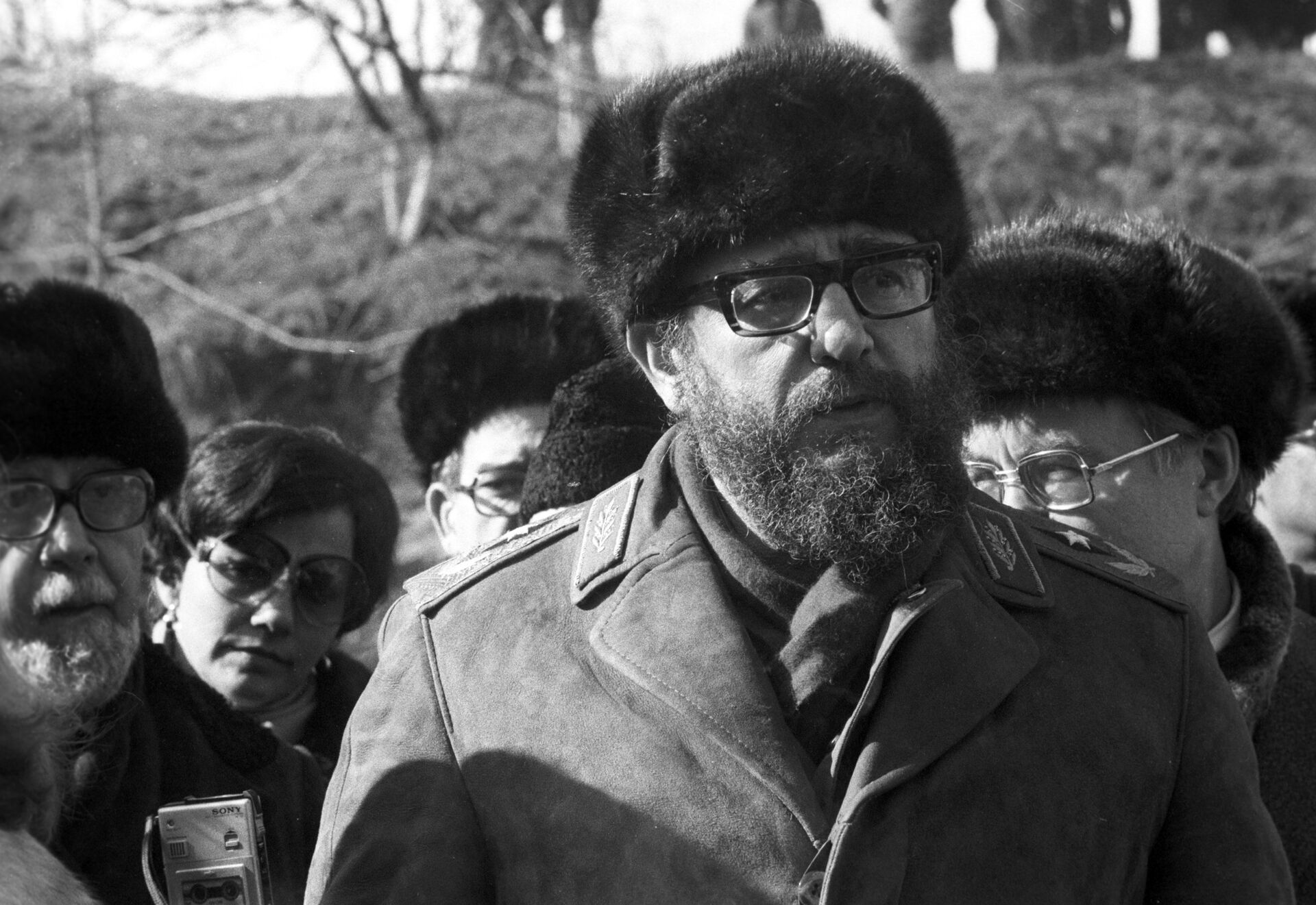 Первый секретарь ЦК КП Республики Куба Фидель Кастро Рус во время визита в Одессу - РИА Новости, 1920, 26.11.2016