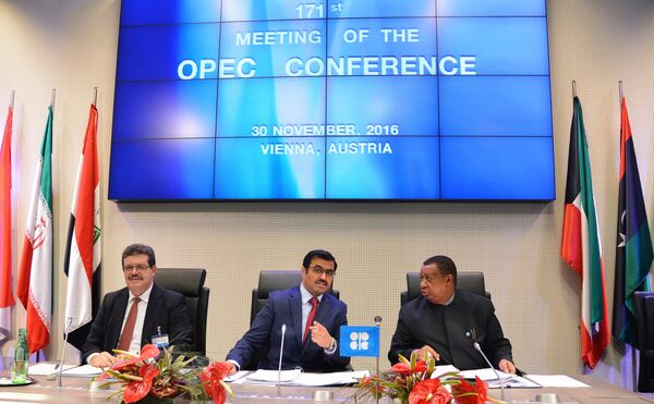 Официальная встреча Организации стран-экспортеров нефти (ОПЕК)