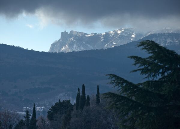 Зима в Крыму