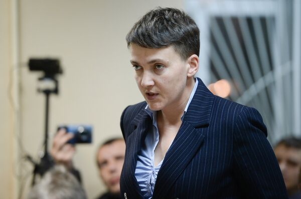 Допрос Н. Савченко в киевском суде по делу против главы ЛНР И. Плотницкого Допрос Н. Савченко в киевском суде по делу против главы ЛНР И. Плотницкого