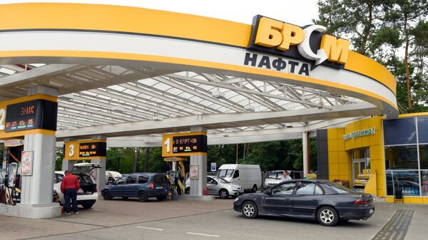 Работа АЗС на Украине