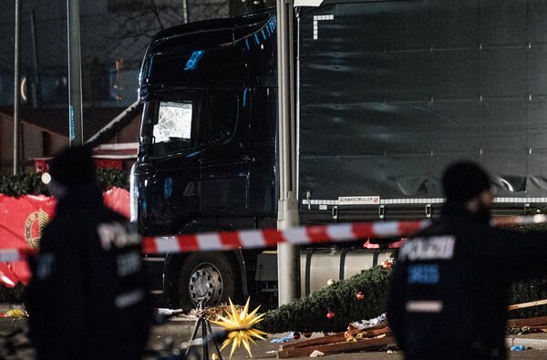 Ситуация на месте теракта в Берлине
