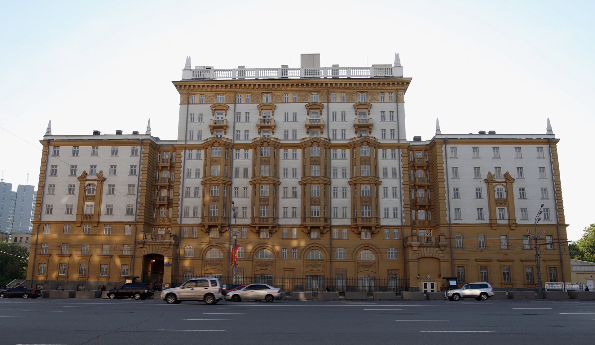 Здание американского посольства в Москве - РИА Новости, 1920, 30.05.2022