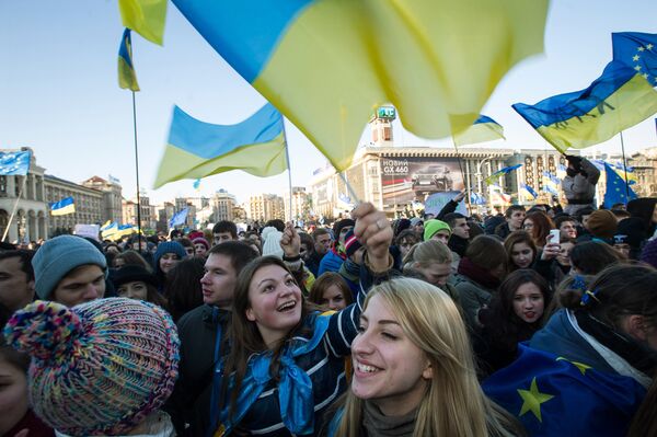 Ситуация на Украине в связи с вопросом евроинтеграции
