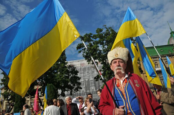 Военный парад по случаю 25-летней годовщины со Дня Независимости Украины