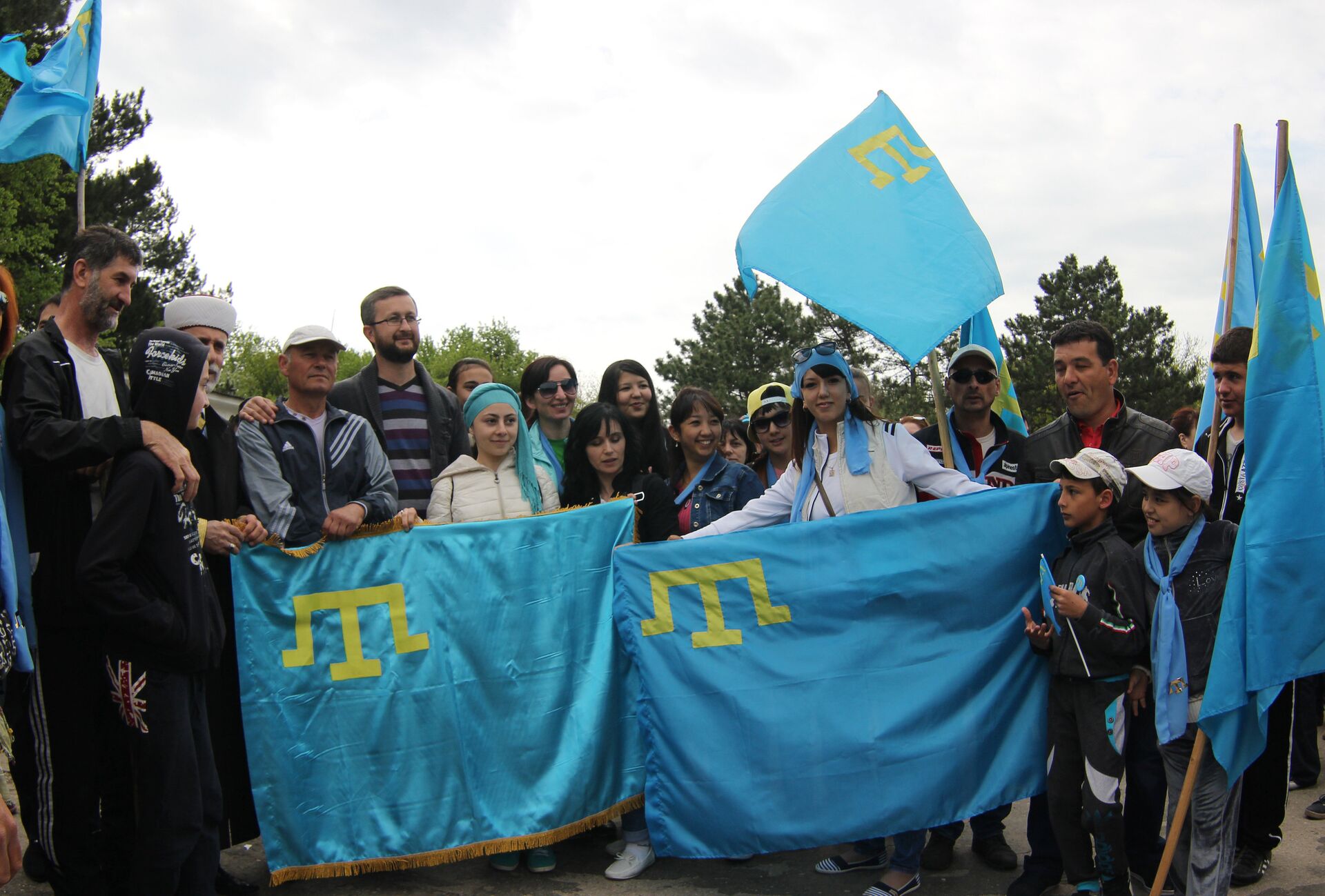 Мероприятия, посвященные 71-й годовщине депортации крымских татар - РИА Новости, 1920, 21.05.2020