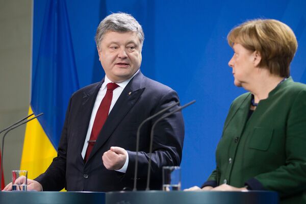 Рабочий визит президента Украины П. Порошенко в Германию Рабочий визит президента Украины П. Порошенко в Германию