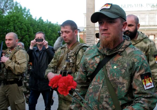 Акция памяти погибших в Одессе 2 мая 2014 года состоялась в Донецке Акция памяти погибших в Одессе 2 мая 2014 года состоялась в Донецке