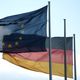 Флаги Евросоюза и Германии в Берлине