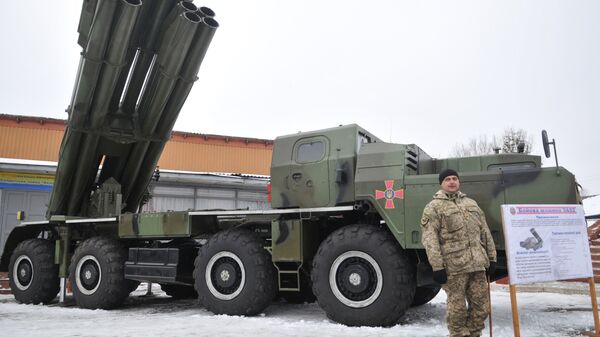 Посещение А.Парубием воинской части ВС Украины во Львовской области