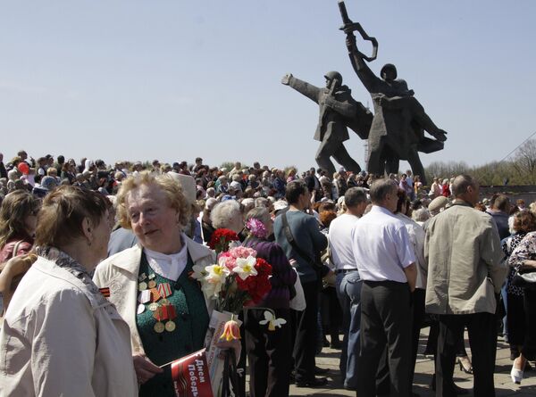 Празднование 9 мая в Риге Празднование 9 мая в Риге