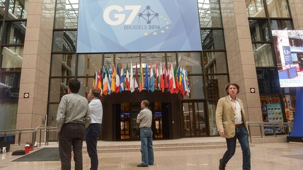 Подготовка к открытию саммита стран G7
