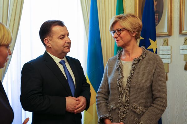 министры обороны Италии и Украины