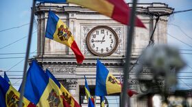Акция протеста в Молдавии Акция протеста в Молдавии