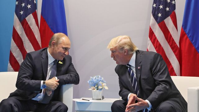 © РИА Новости . Михаил Климентьев / Президент РФ В. Путин принимает участие в саммите `Группы двадцати` в Гамбурге Трамп: Сегодня у нас не было никакого прогресса. О чём говорили президенты России и США