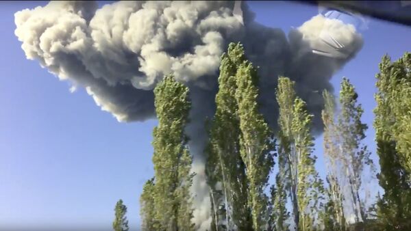 Взрыв в Абхазии 02.08.2017