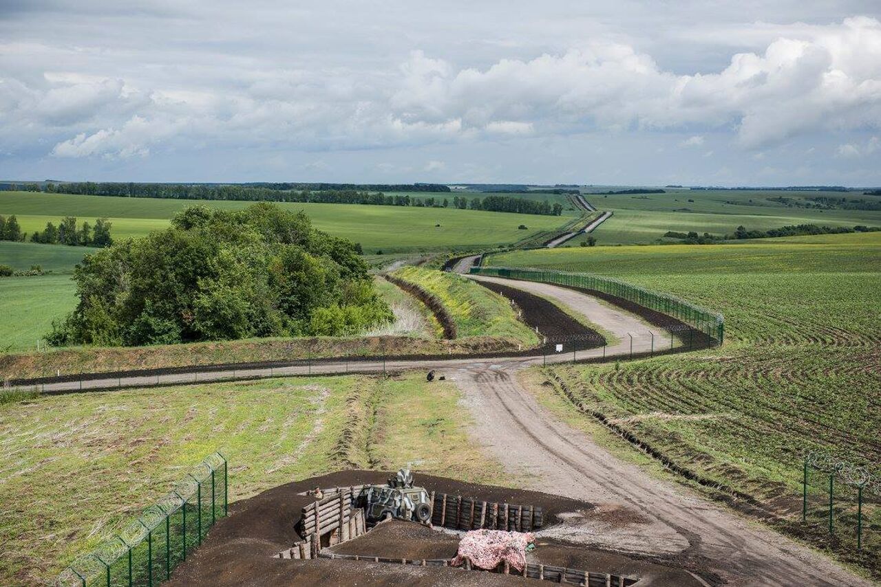 Фото границы россии и украины