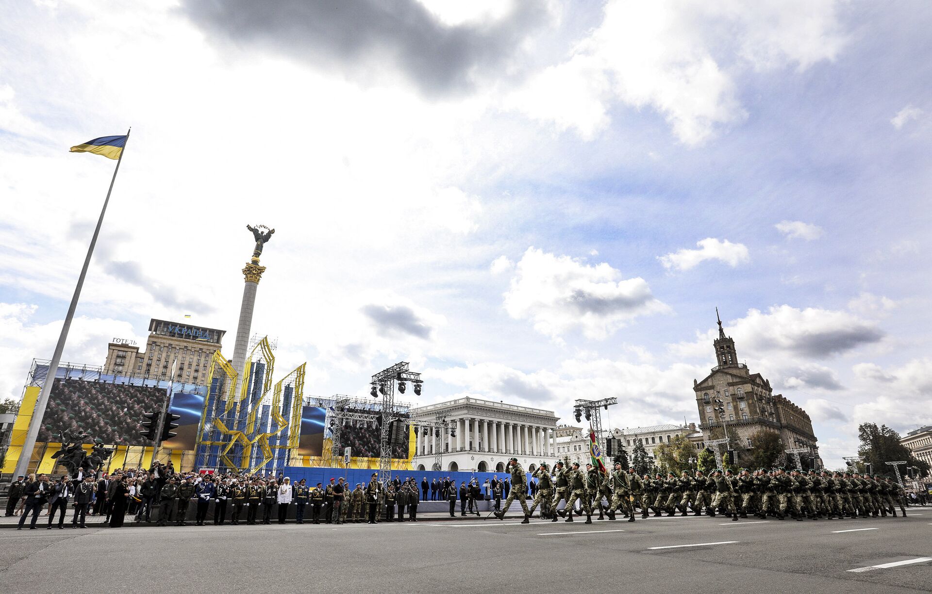 Порошенко парад в киеве день независимости 26 лет - РИА Новости, 1920, 29.08.2017