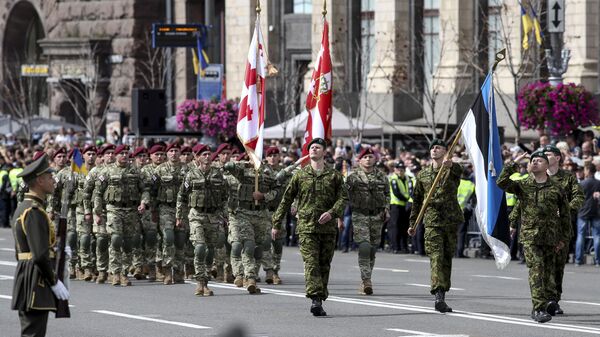 Парад в честь Дня независимости в Киеве