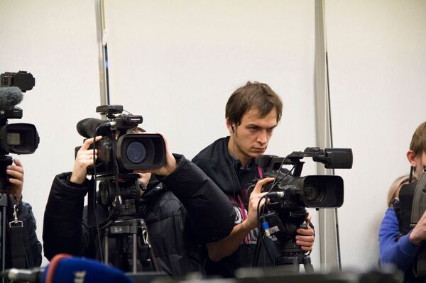 СМИ журналист фотограф камера