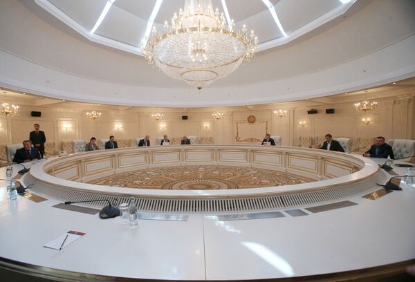 Встреча трехсторонней контактной группы в Минске