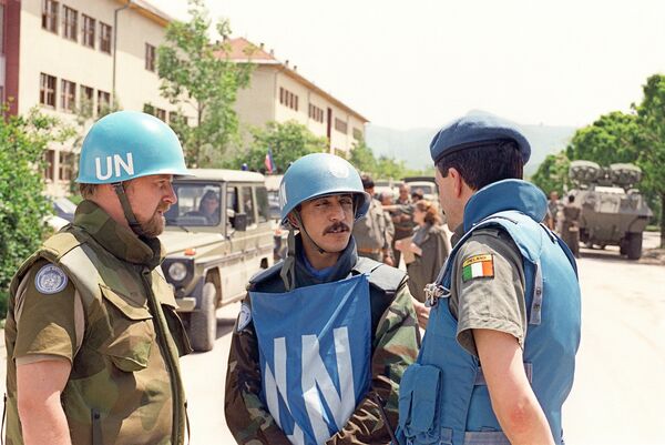 Войска ООН в Сараево
