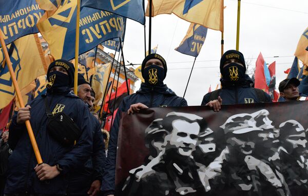 Акции националистов на Украине Акции националистов на Украине