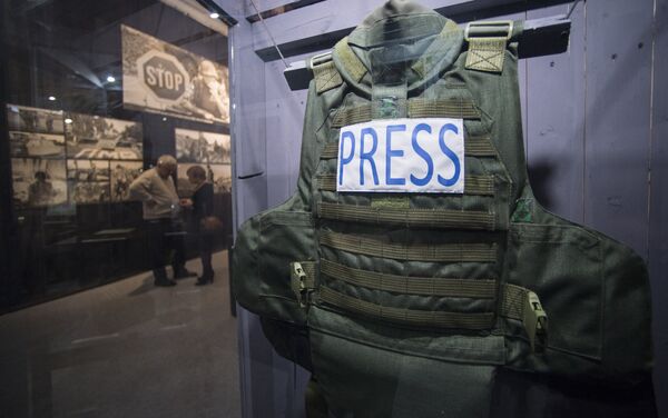 Открытие выставки Правда в объективе: вооруженные конфликты XX–XXI веков глазами военных журналистов