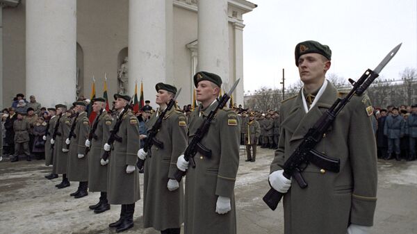 Служащие литовской национальной армии