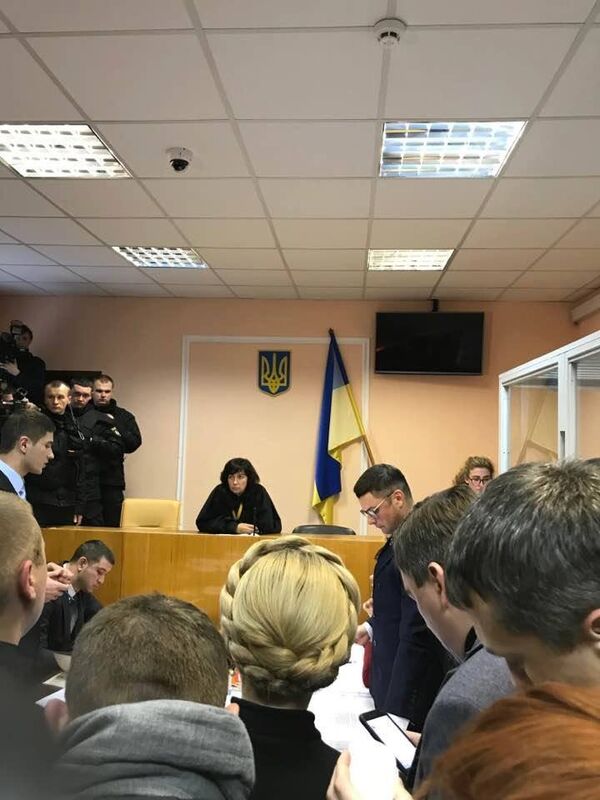 Тимошенко в суде над Саакашвили