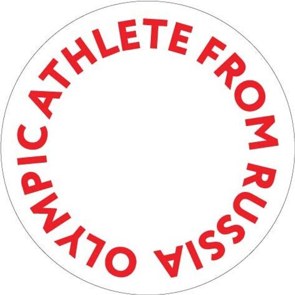 олимпийский атлет из России логотип