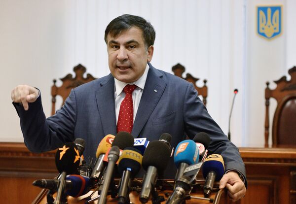 Суд в Киеве перенес рассмотрение апелляции по мере пресечения для М. Саакашвили