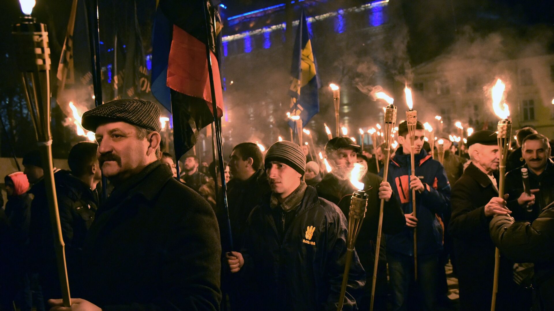 Марш националистов на Украине - РИА Новости, 1920, 30.11.2022