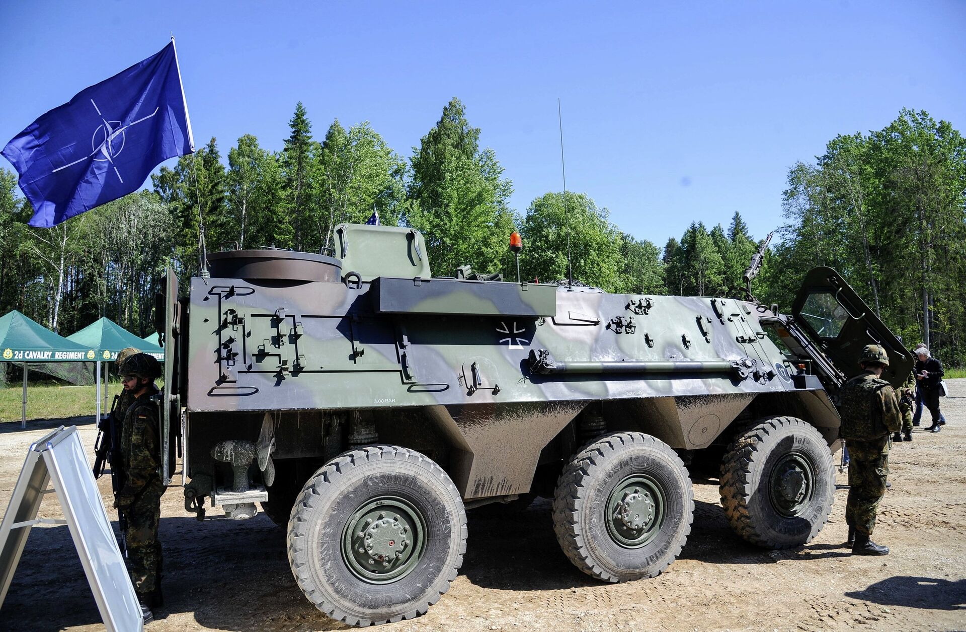 Учения НАТО Saber Strike 2016 в Эстонии - РИА Новости, 1920, 26.06.2022