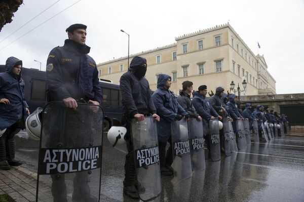 Греция полиция