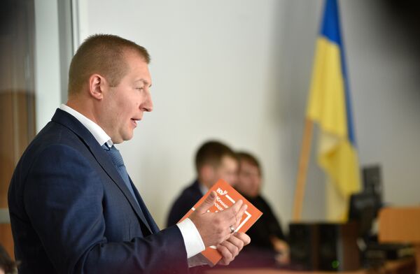Заседание Оболонского суда Киева по делу бывшего президента Украины В. Януковича Заседание Оболонского суда Киева по делу бывшего президента Украины В. Януковича