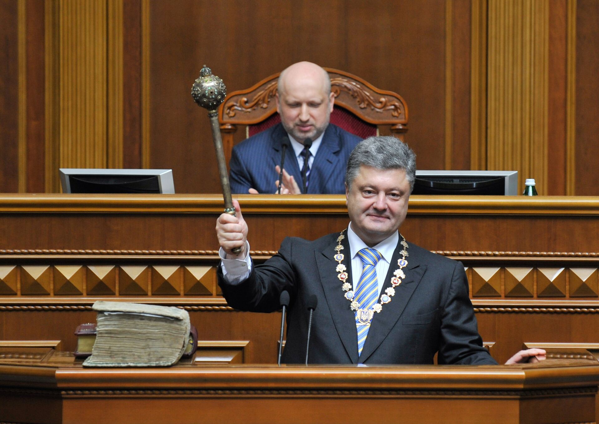 Инаугурация президента Украины П.Порошенко - РИА Новости, 1920, 15.12.2018