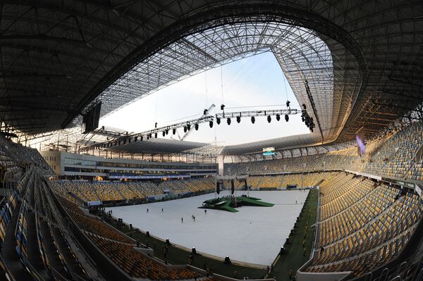 Открытие стадиона Львов-Арена