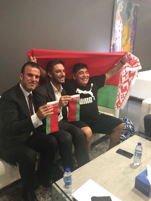 Диего Марадона Динамо-Брест