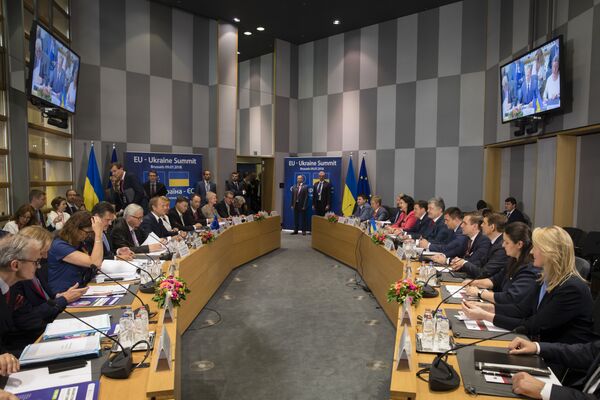саммит украина-ес порошенко