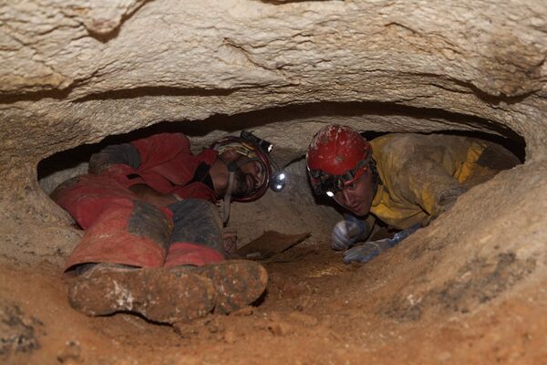 В Крыму обнаружили уникальную пещеру, где на протяжении пятидесяти тысяч лет хранились останки доисторических животных. И, как выяснилось, это – не единственное открытие, которое сделали археологи, спелеологи и историки во время строительства трассы «Таврида» В Крыму обнаружили уникальную пещеру, где на протяжении пятидесяти тысяч лет хранились останки доисторических животных. И, как выяснилось, это – не единственное открытие, которое сделали археологи, спелеологи и историки во время строительства трассы «Таврида»