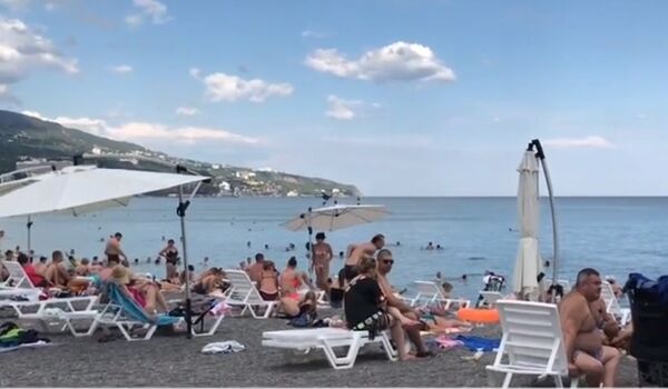 Спецрепортаж: пляжи Крыма пусты? ВИДЕО Спецрепортаж: пляжи Крыма пусты? ВИДЕО