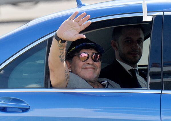 Диего Марадона прибыл в Брест