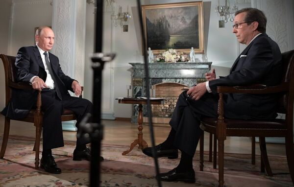 Интервью президента РФ В. Путина американскому телеканалу Fox News