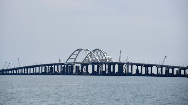 В Керчи освятили Крымский мост