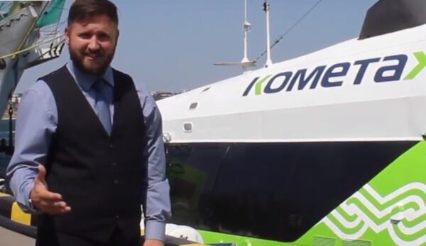 Русский беспредел: скоростные Кометы вновь в Крыму ВИДЕО