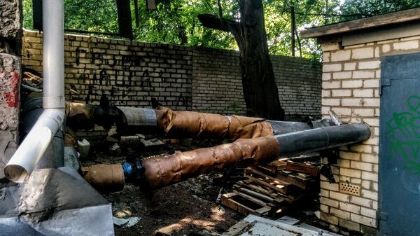 Киев дворы архитектура трубы