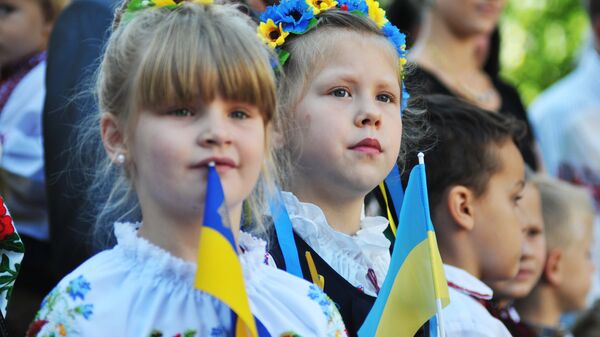Начало учебного года в школах Украины