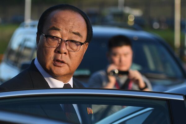 Министр внешнеэкономических дел КНДР Ким Ён Чжэ